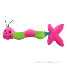 Plush Worm Dog Toy